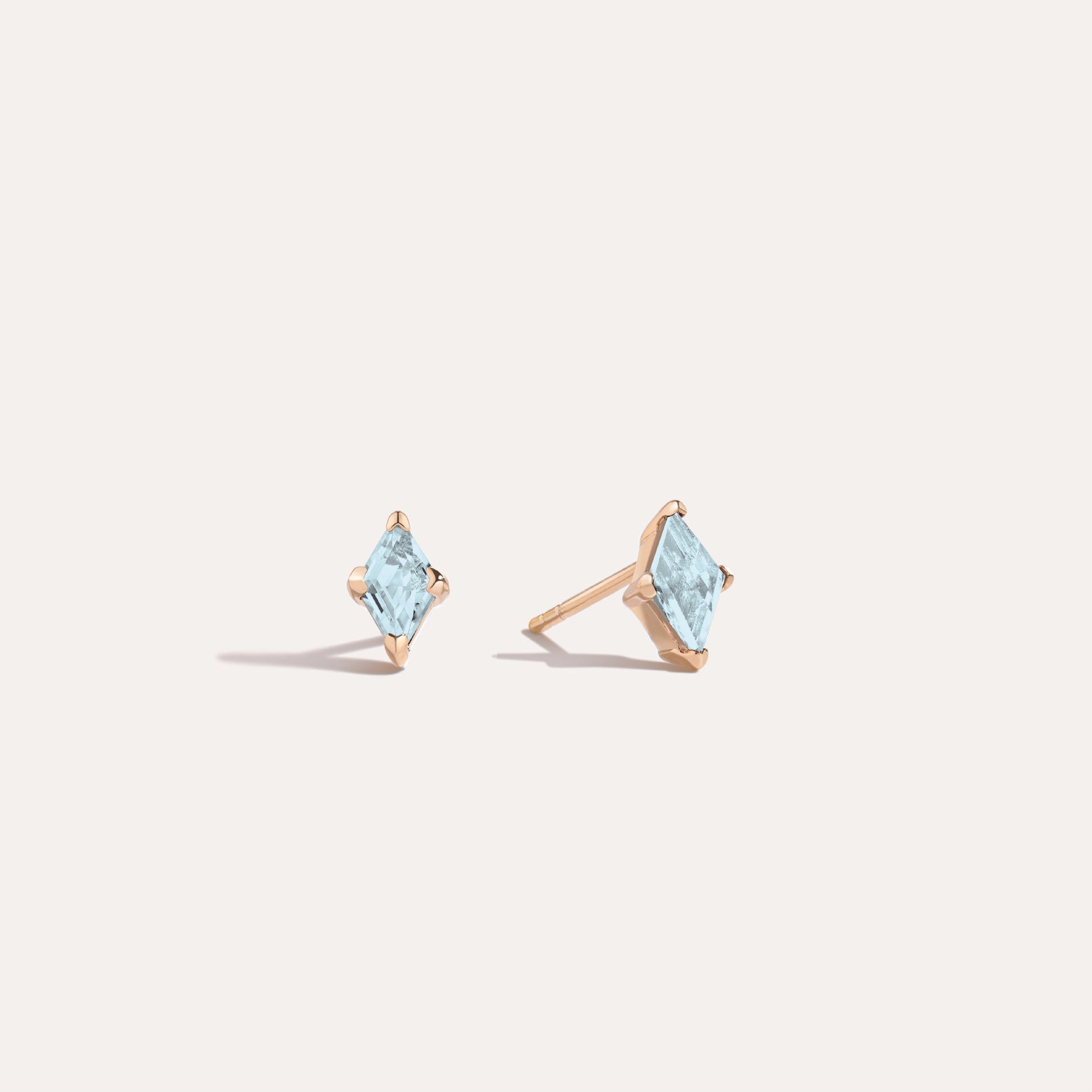 Anything Could Happen Lozenge Stud Earrings - LÚDERE